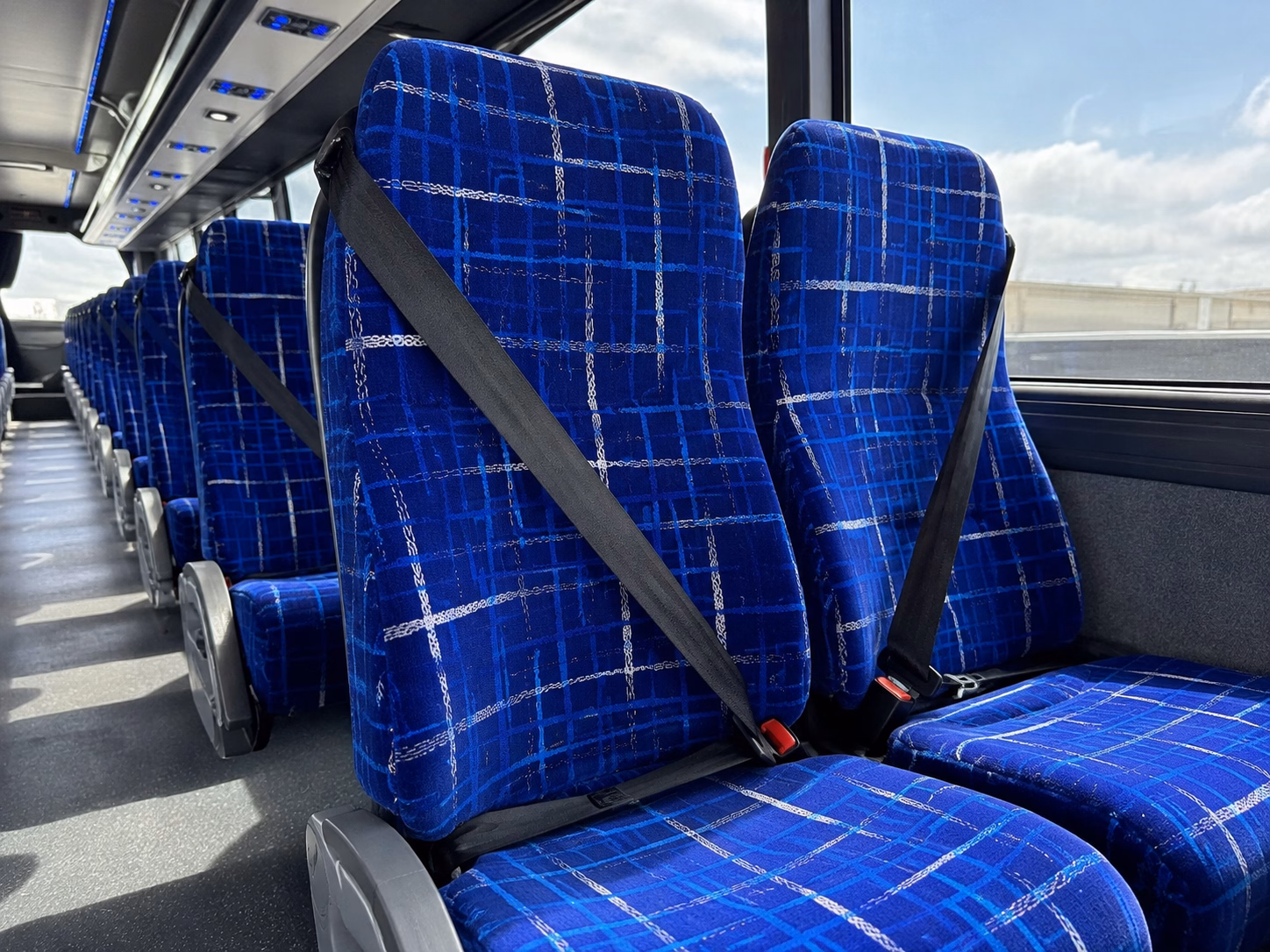 brentwood sporting event transportation onboard seating