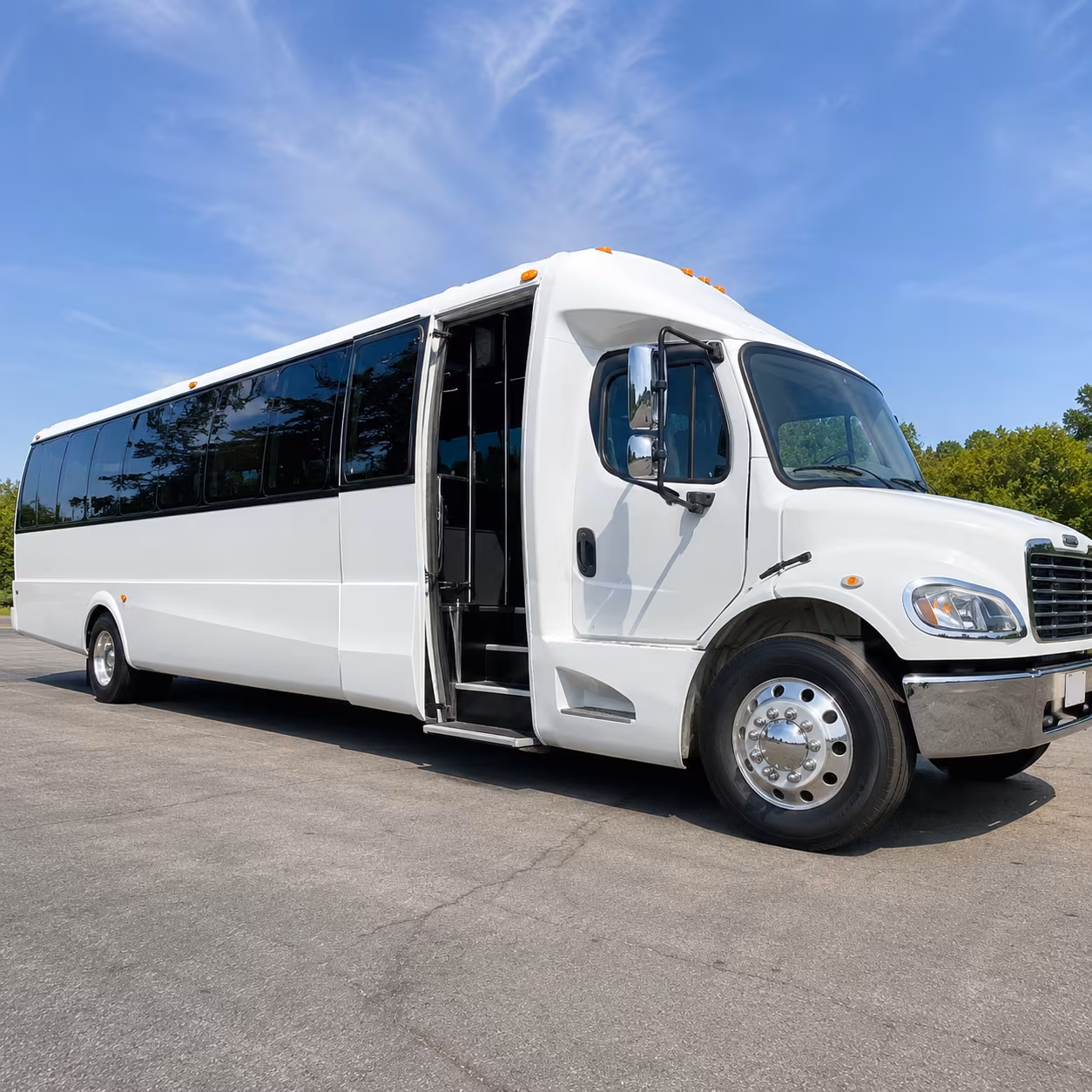 brentwood wedding transportation onboard seating