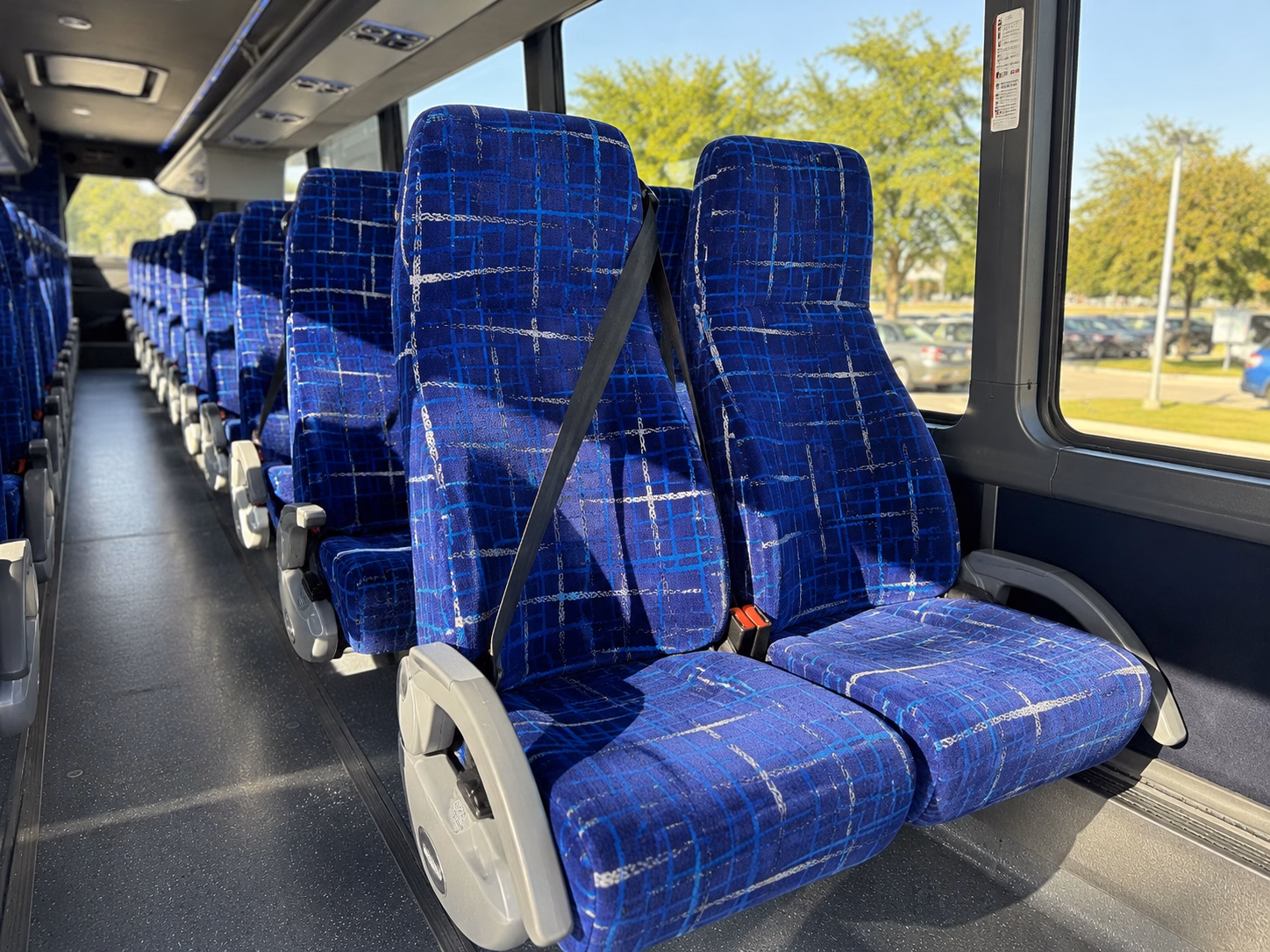 how the type of bus changes the price in brentwood california